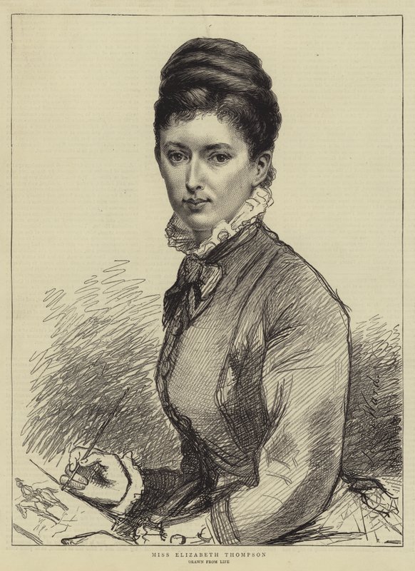 Panna Elżbieta Thompson autorstwa Leslie Matthew Ward