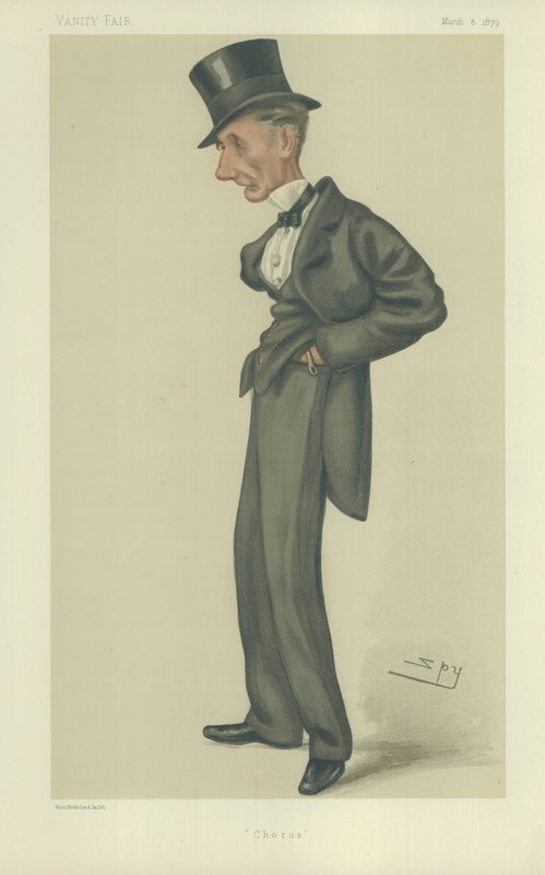 Admirał Sir William Edmonstone autorstwa Leslie Matthew Ward