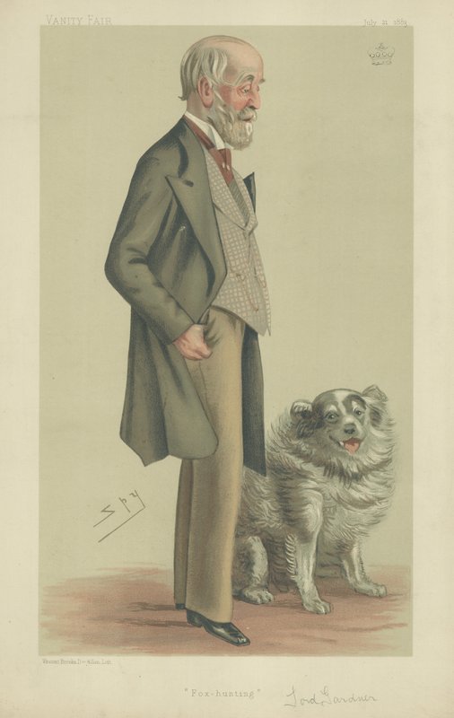 Alan Legge Gardner, Lord Gardner autorstwa Leslie Matthew Ward