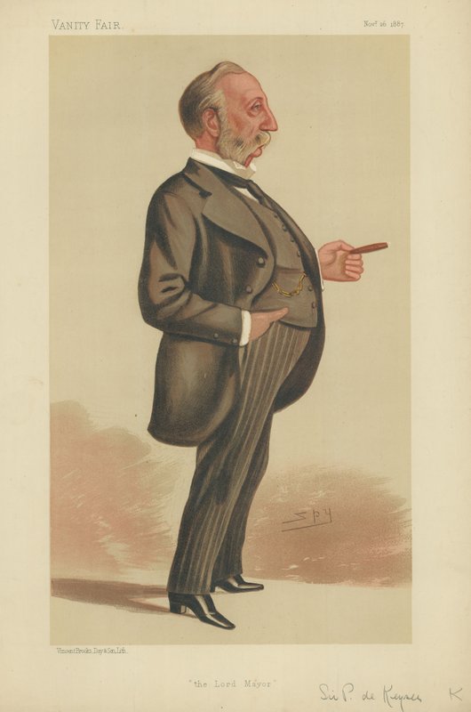 Radny Prawy Honor Polydore de Keyser autorstwa Leslie Matthew Ward