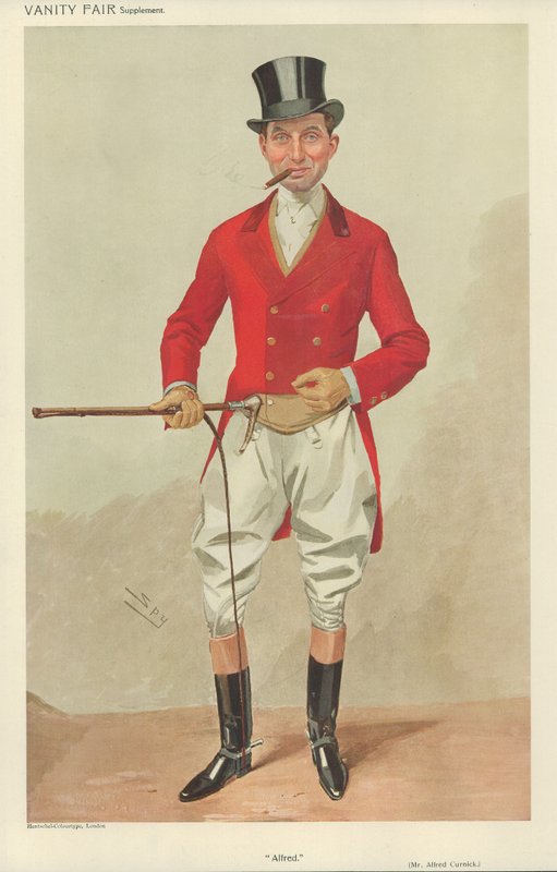 Alfred Curnick autorstwa Leslie Matthew Ward