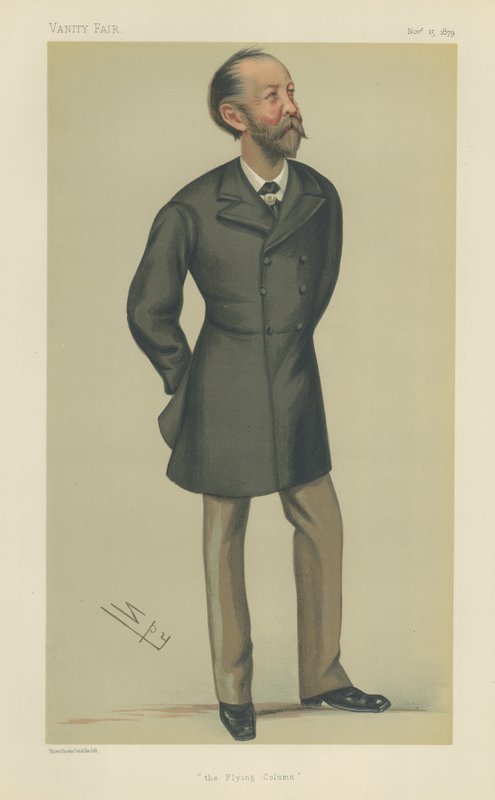 Generał brygady Sir Evelyn Wood autorstwa Leslie Matthew Ward