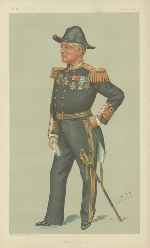Kapitan Lord Charles Beresford autorstwa Leslie Matthew Ward