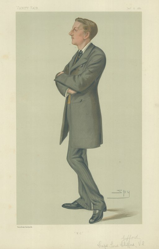 Kapitan Lord Edric Frederick Gifford autorstwa Leslie Matthew Ward