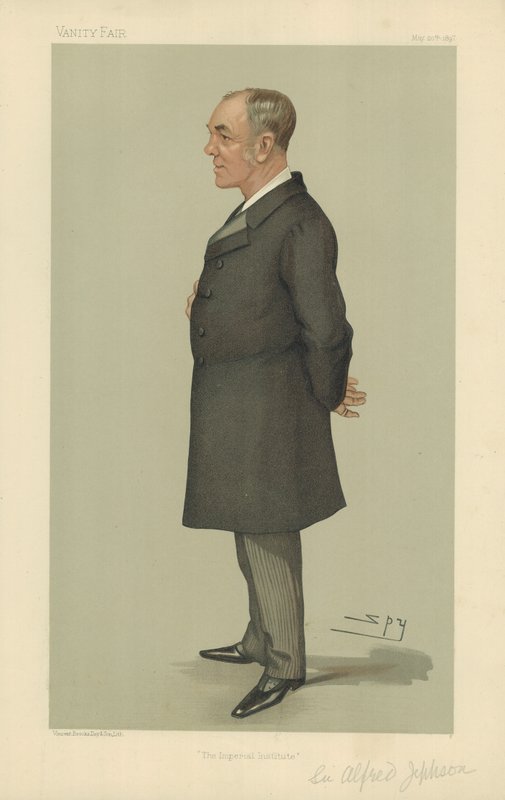 Kapitan Sir Alfred Jephson autorstwa Leslie Matthew Ward