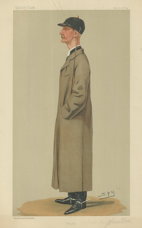 Kapitan Wentworth William Hope Johnstone autorstwa Leslie Matthew Ward