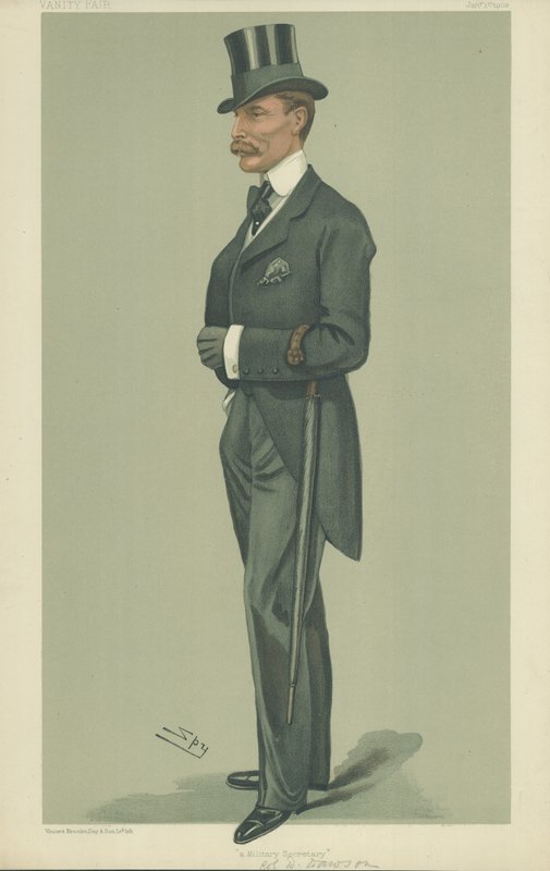 Pułkownik Douglas Frederick Rawdon Dawson autorstwa Leslie Matthew Ward