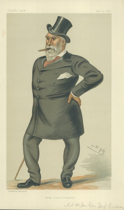 Pułkownik The Hon Charles Hugh Lindsay autorstwa Leslie Matthew Ward