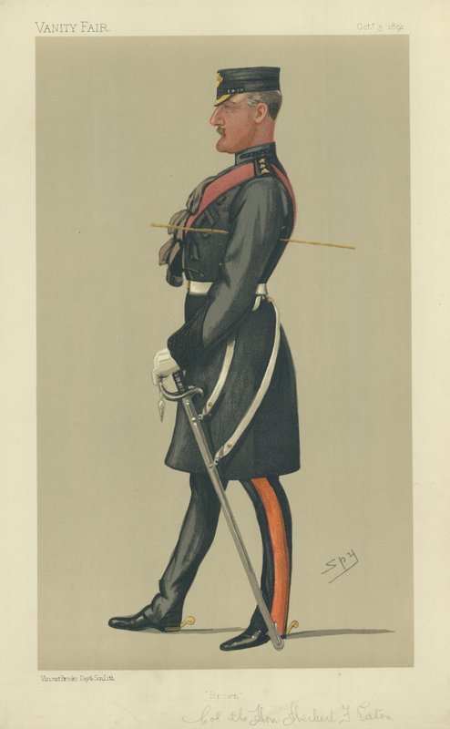 Pułkownik honorowy Herbert Francis Eaton autorstwa Leslie Matthew Ward
