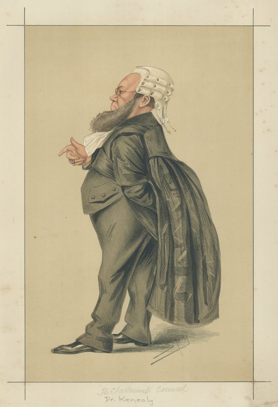 Dr Edward Vaughan Kenealy autorstwa Leslie Matthew Ward
