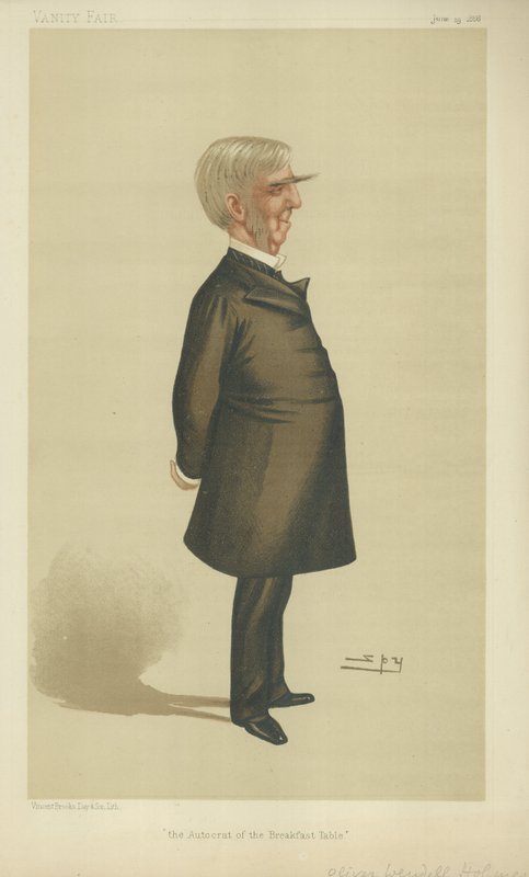 Dr Oliver Wendell Holmes autorstwa Leslie Matthew Ward