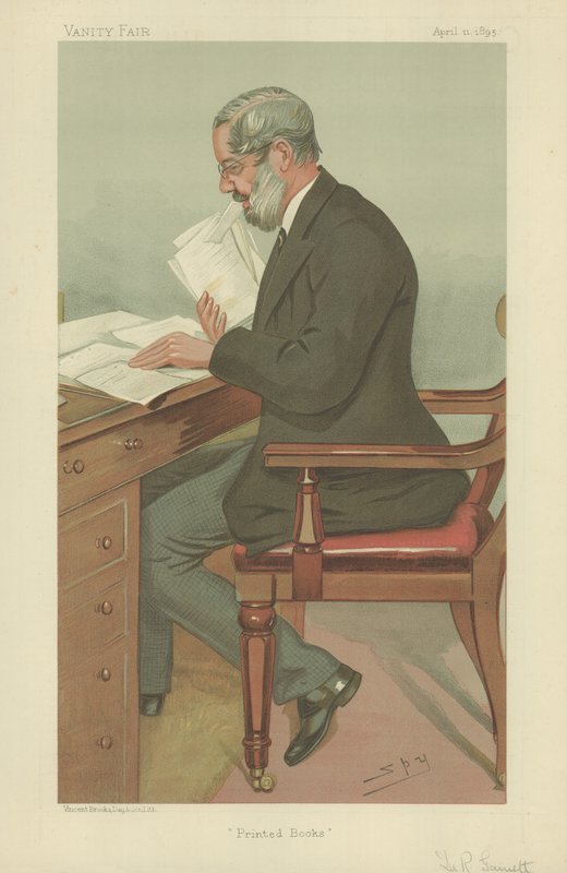 Dr Richard Garnett autorstwa Leslie Matthew Ward