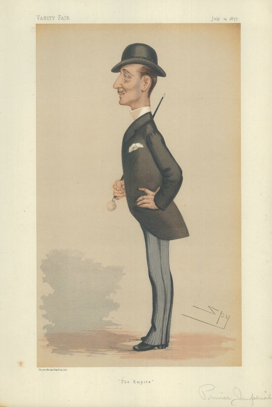 Eugene Louis Jean Joseph, HIH The Prince Imperial autorstwa Leslie Matthew Ward