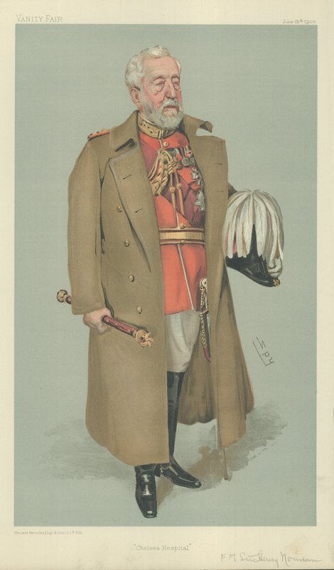 Feldmarszałek Sir Henry Wylie Norman autorstwa Leslie Matthew Ward