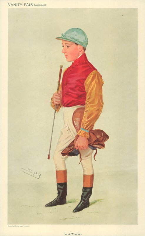 Frank Wooton, 8 września 1909, komiks Vanity Fair autorstwa Leslie Matthew Ward