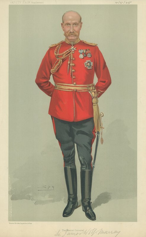 Generał Sir James Wolfe Murray autorstwa Leslie Matthew Ward