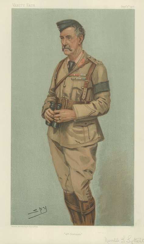 Generał Hon Neville Gerard Lyttleton autorstwa Leslie Matthew Ward