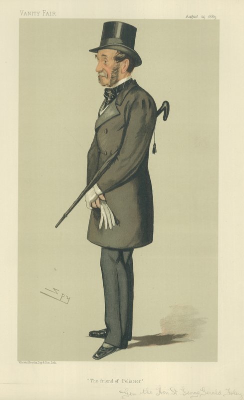 Generał Hon St George Gerald Foley autorstwa Leslie Matthew Ward