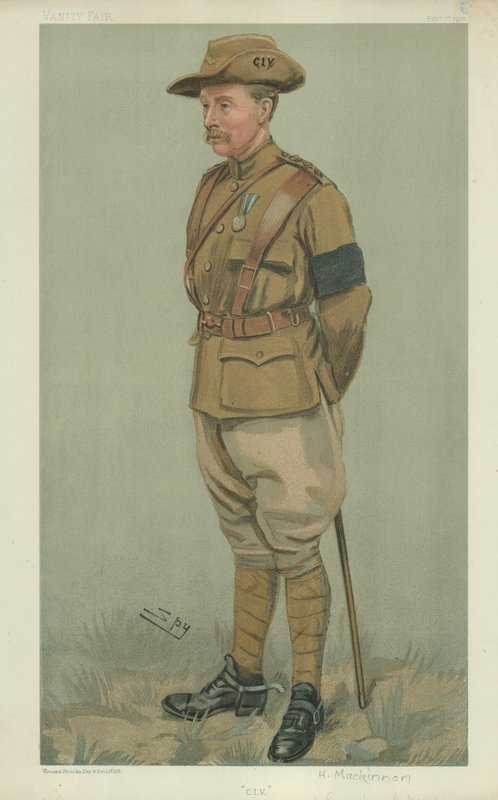 Generał William Henry Mackinnon autorstwa Leslie Matthew Ward