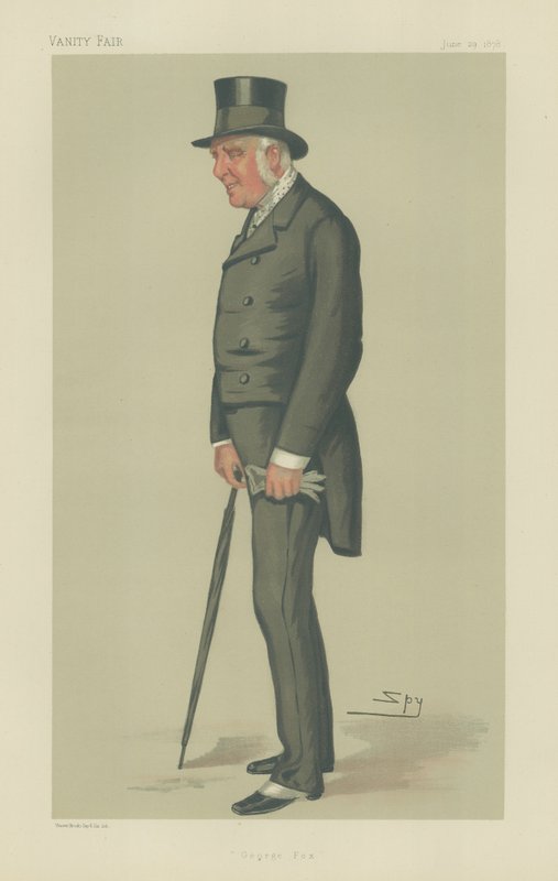 George Sackville Frederick Lane-Fox autorstwa Leslie Matthew Ward
