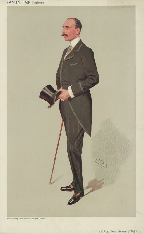 HSH Książę Teck autorstwa Leslie Matthew Ward