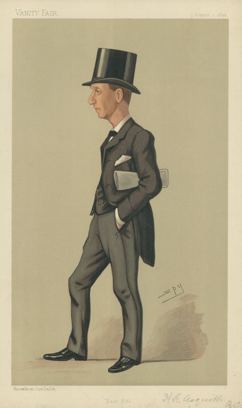Herbert Henry Asquith autorstwa Leslie Matthew Ward