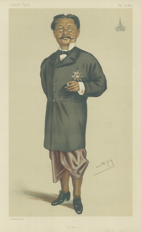 Jego Ekscelencja Phya Bhaskarawongse autorstwa Leslie Matthew Ward