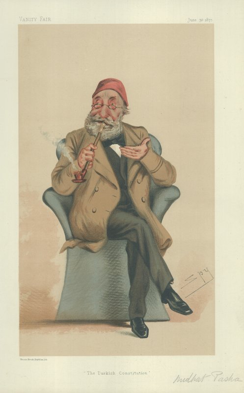 Jego Wysokość Midhat Pasza autorstwa Leslie Matthew Ward