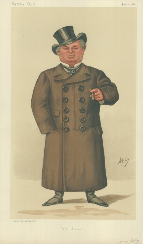 James Selby, Old Times, 12 czerwca 1886, komiks Vanity Fair autorstwa Leslie Matthew Ward