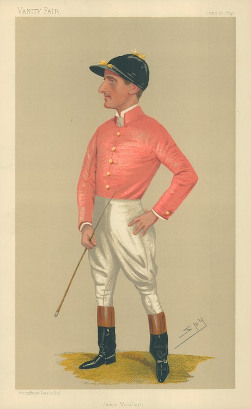 James Woodburn, 21 czerwca 1890 r., komiks Vanity Fair autorstwa Leslie Matthew Ward
