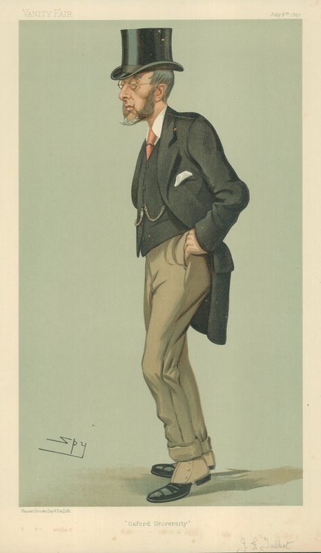 John Gilbert Talbot, Oxford University, 8 lipca 1897, komiks Vanity Fair autorstwa Leslie Matthew Ward