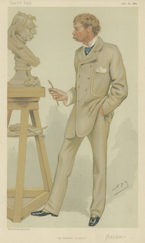Józef Boehm autorstwa Leslie Matthew Ward