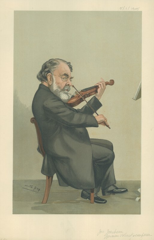 Józef Joachim autorstwa Leslie Matthew Ward