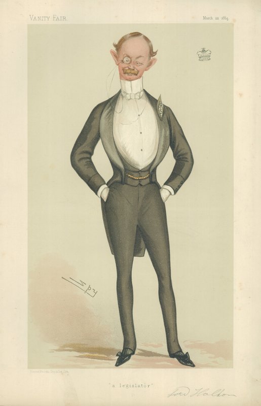 Lawrence Palk, Lord Haldon autorstwa Leslie Matthew Ward