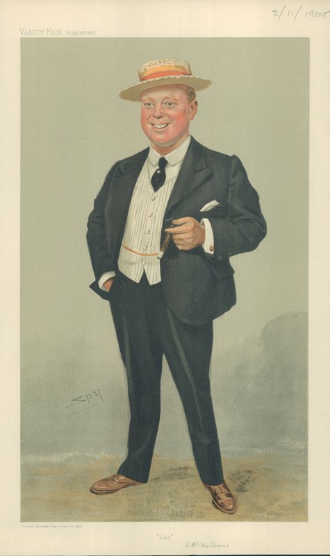 Leo Trevor, Leo, 2 listopada 1905, komiks Vanity Fair autorstwa Leslie Matthew Ward