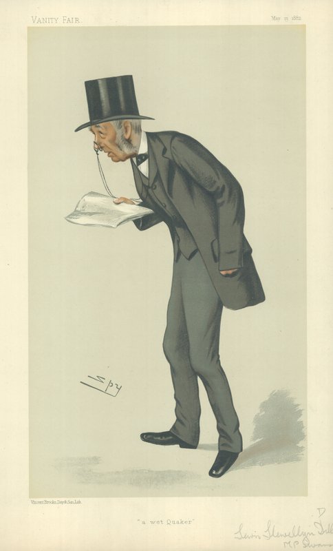 Lewis Llewellyn Dillwyn autorstwa Leslie Matthew Ward