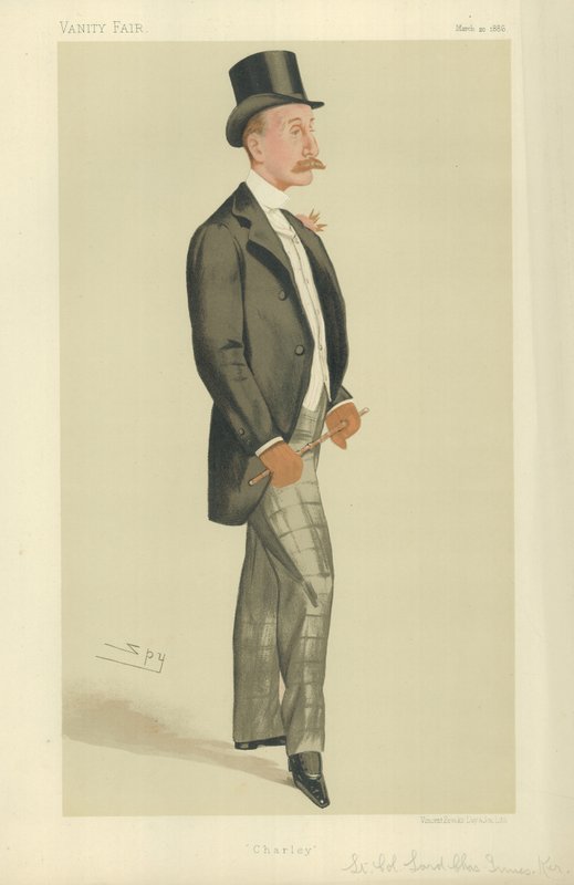 Podpułkownik Lord Charles John Innes-Ker autorstwa Leslie Matthew Ward