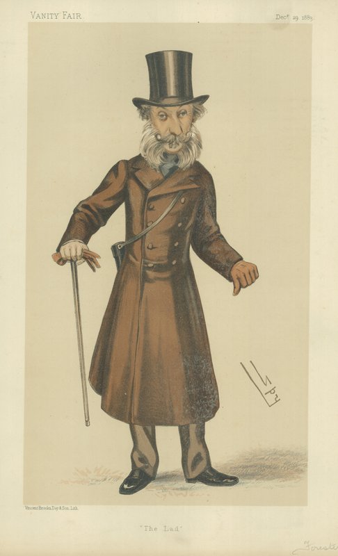 Podpułkownik Henry Townshend Forester autorstwa Leslie Matthew Ward