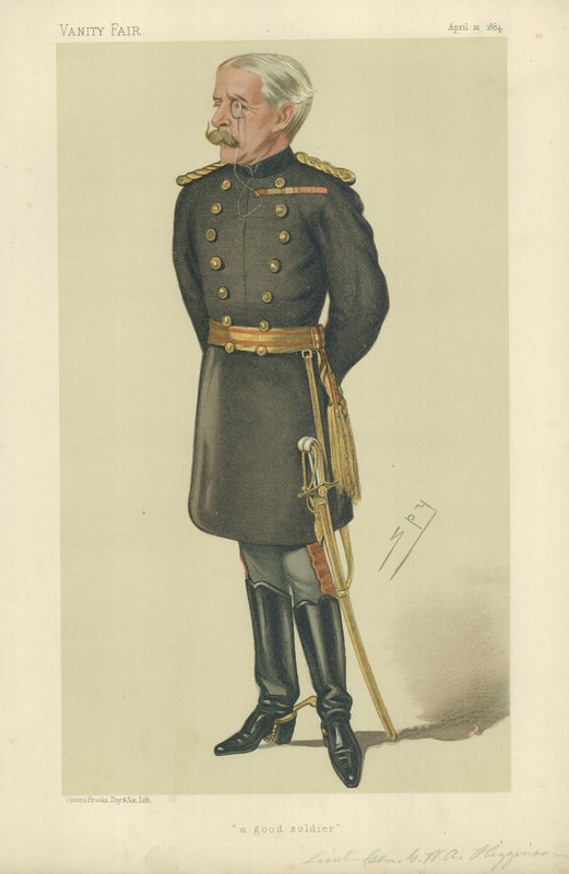 Generał porucznik George Wentworth Alexander Higginson autorstwa Leslie Matthew Ward