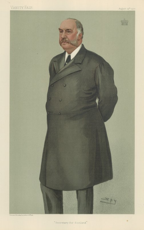 Lord Balfour z Burleigh autorstwa Leslie Matthew Ward