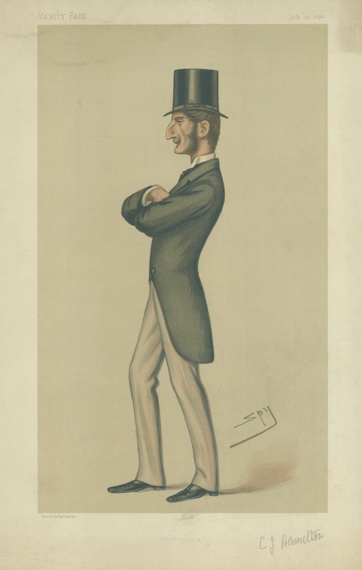 Lord Claud John Hamilton, ilustracja z „Vanity Fair”, 17 lipca 1878 r. autorstwa Leslie Matthew Ward