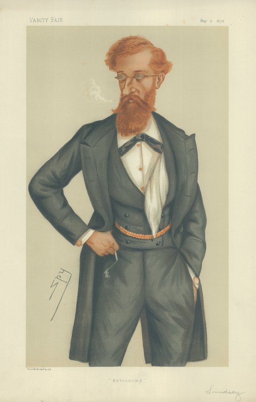 Lord Lindsay autorstwa Leslie Matthew Ward