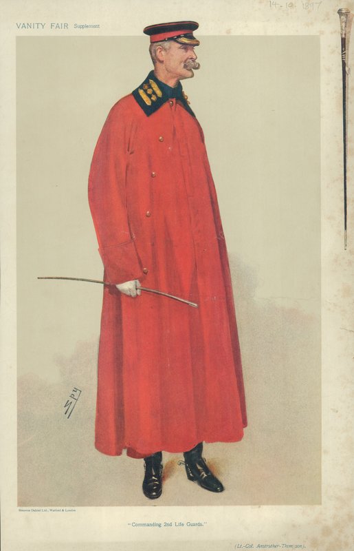 Podpułkownik Anstruther-Thompson autorstwa Leslie Matthew Ward