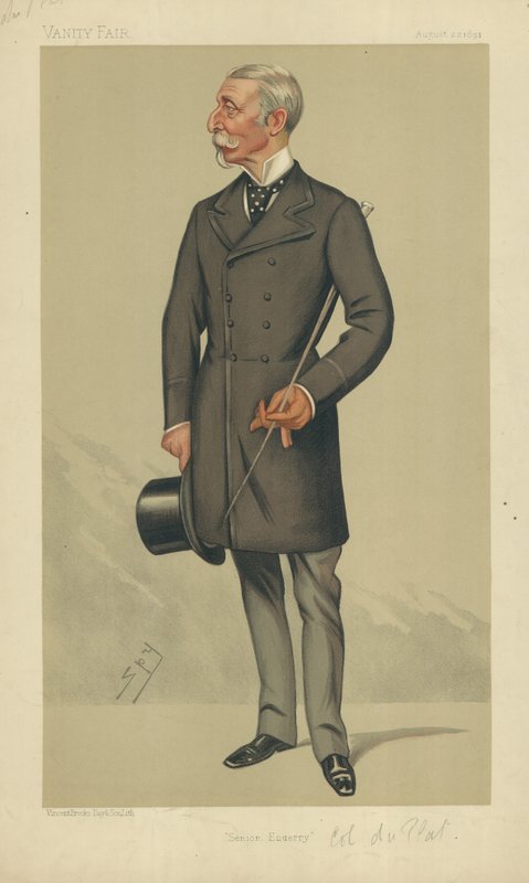 Generał dywizji Charles Taylor Du Plati autorstwa Leslie Matthew Ward