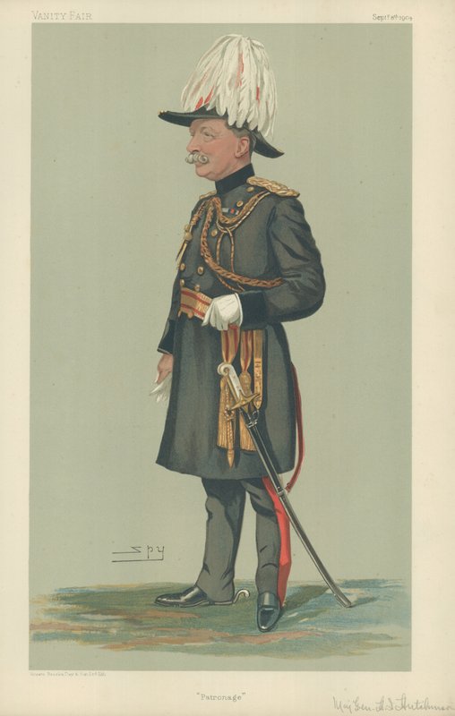 Generał dywizji H D Hutchinson autorstwa Leslie Matthew Ward