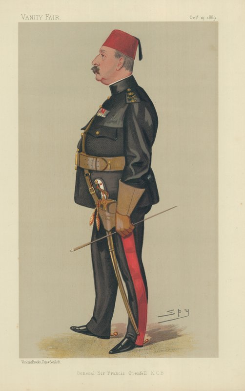 Generał dywizji Sir Francis Grenfell autorstwa Leslie Matthew Ward