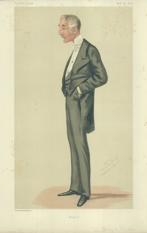 Generał dywizji Sir Henry Percival de Bathe autorstwa Leslie Matthew Ward