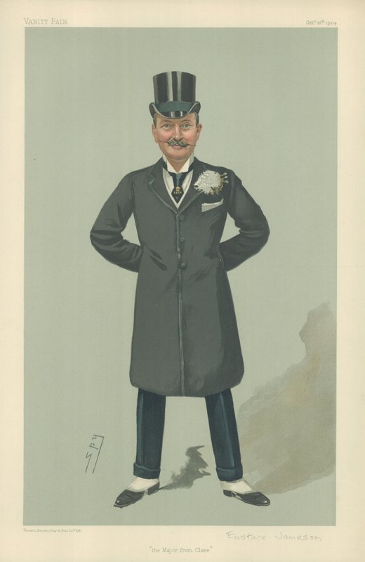 Major John Eustace-Jameson autorstwa Leslie Matthew Ward
