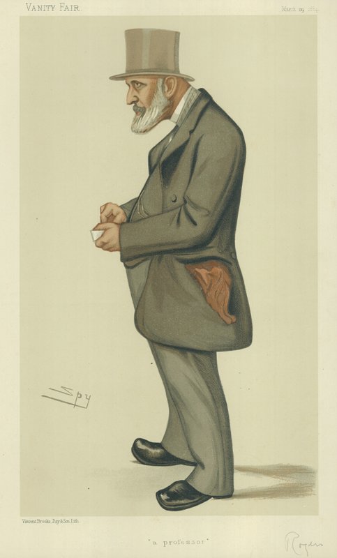 Pan James Edwin Thorold Rogers autorstwa Leslie Matthew Ward