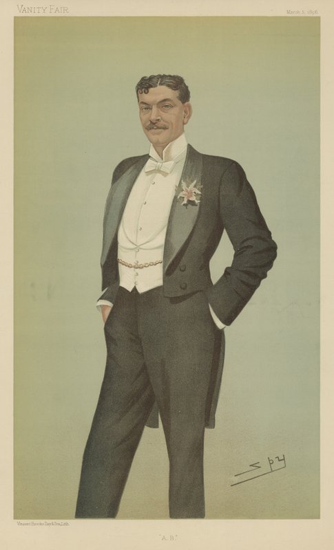 pan Arthur Bourchier autorstwa Leslie Matthew Ward